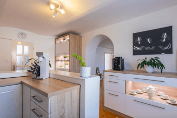 kuchyň interiér domácnost pult šuplíky