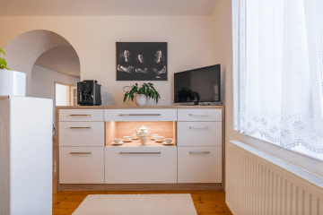 kuchyň interiér domácnost skříňka